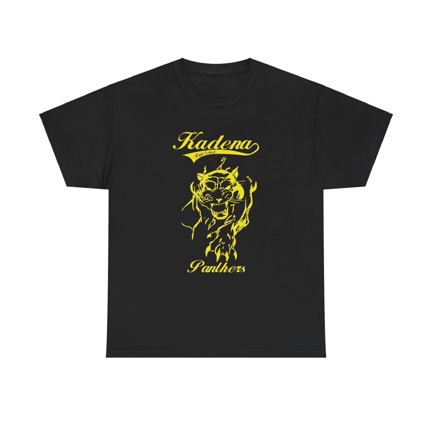 Kadena Panthers Kadena High Okinawa Japan 沖縄 嘉手納カデナ高校Unisex Heavy Cotton Tee