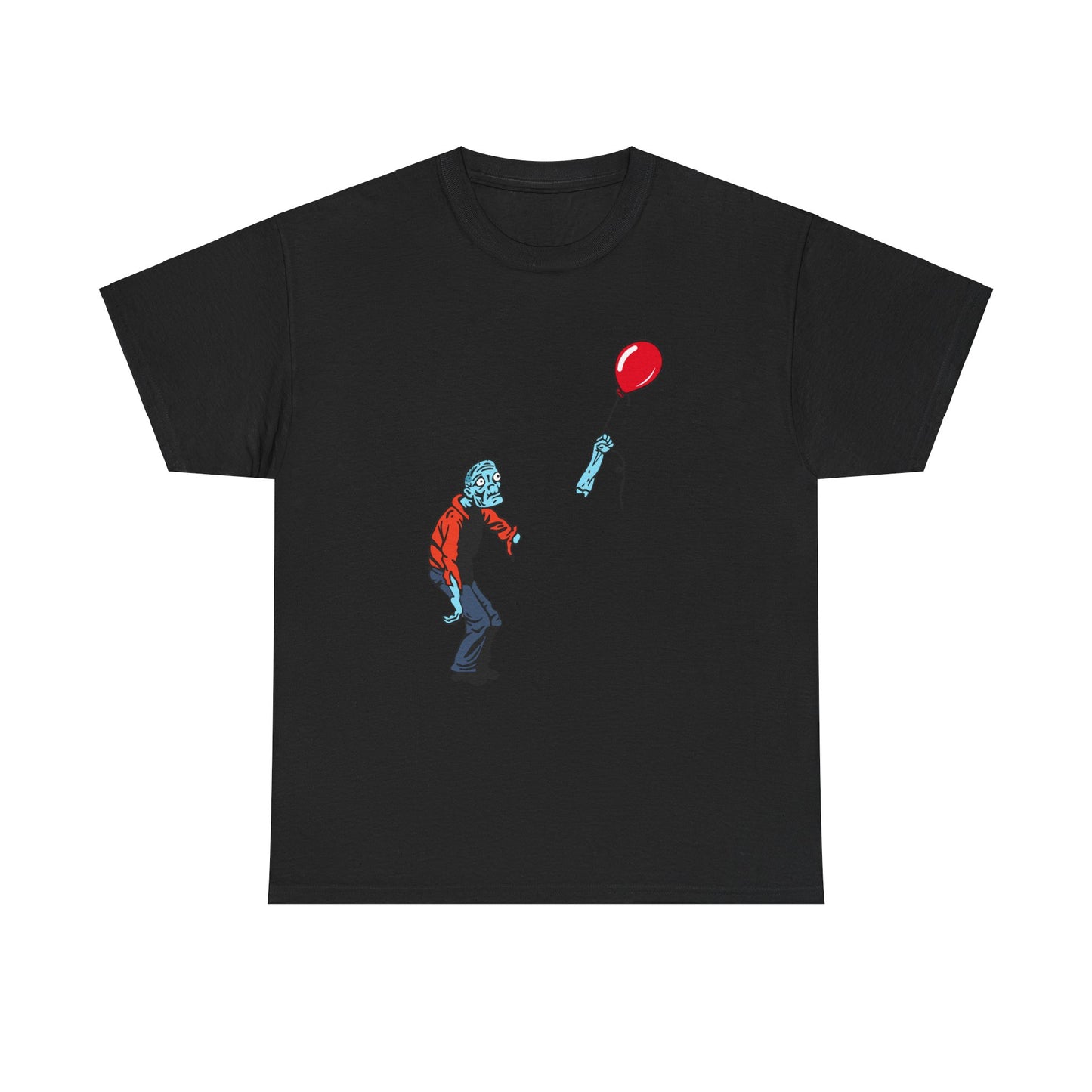 Kawaii Anime Cute Zombie Funny Japanese Humor Otaku Unisex Heavy Cotton Tee
