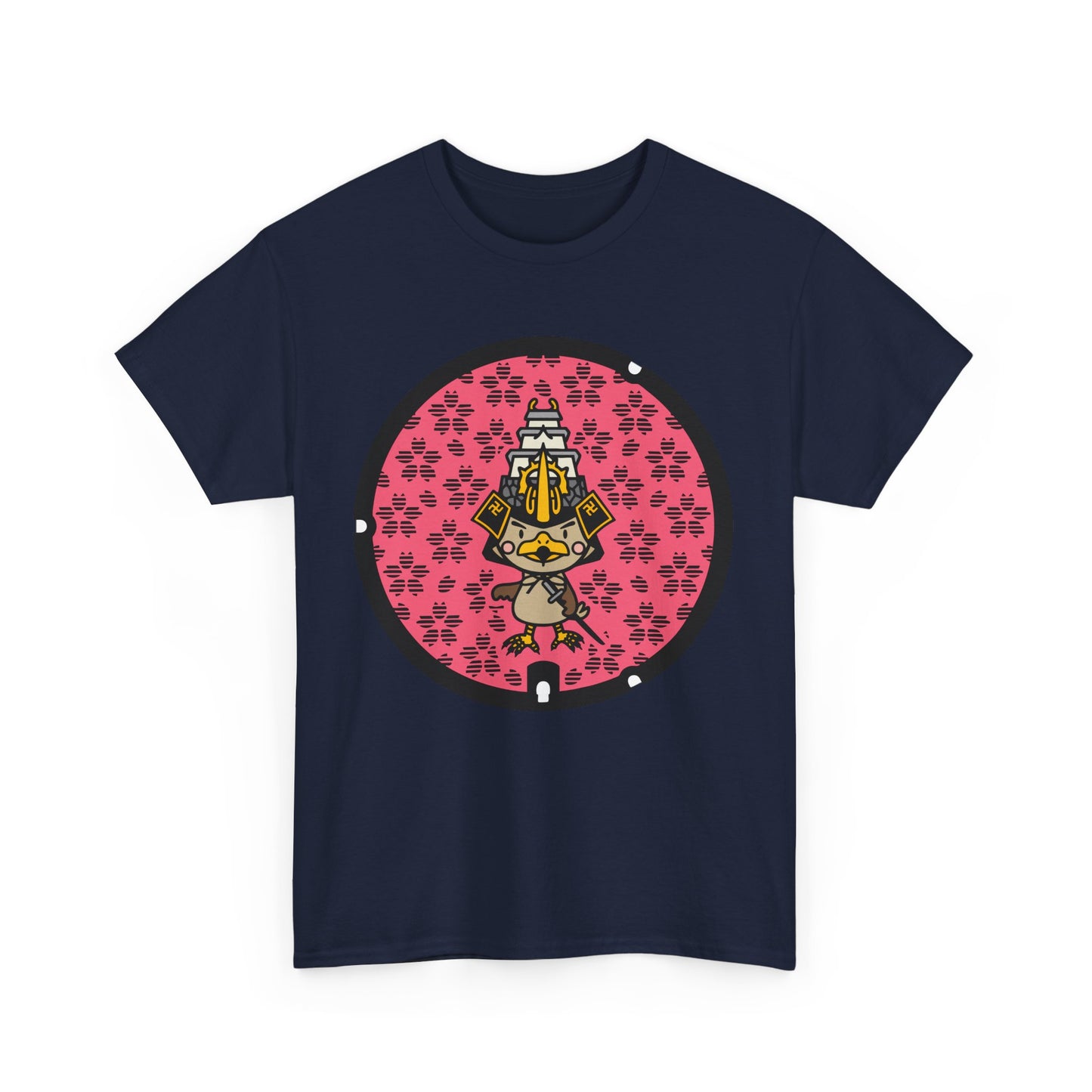 Sakura đ¸ Manhole Madness! đ¸ Aomori Japan Unisex Heavy Cotton Tee