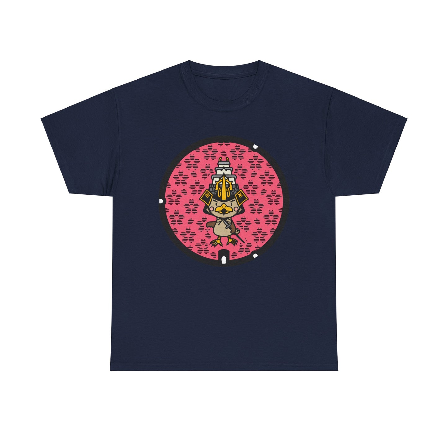 Sakura đ¸ Manhole Madness! đ¸ Aomori Japan Unisex Heavy Cotton Tee