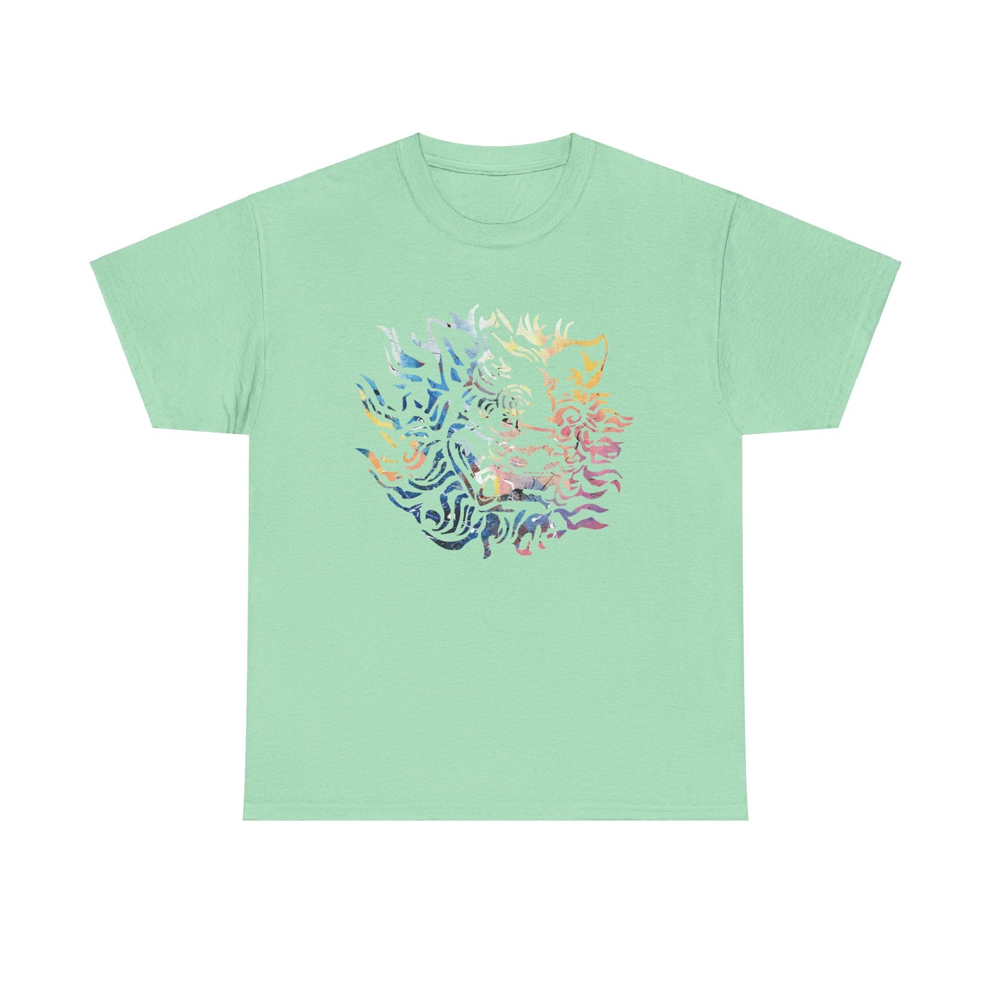 Okinawa Shisha 沖縄の守り神 シーサー Unisex Heavy Cotton Tee