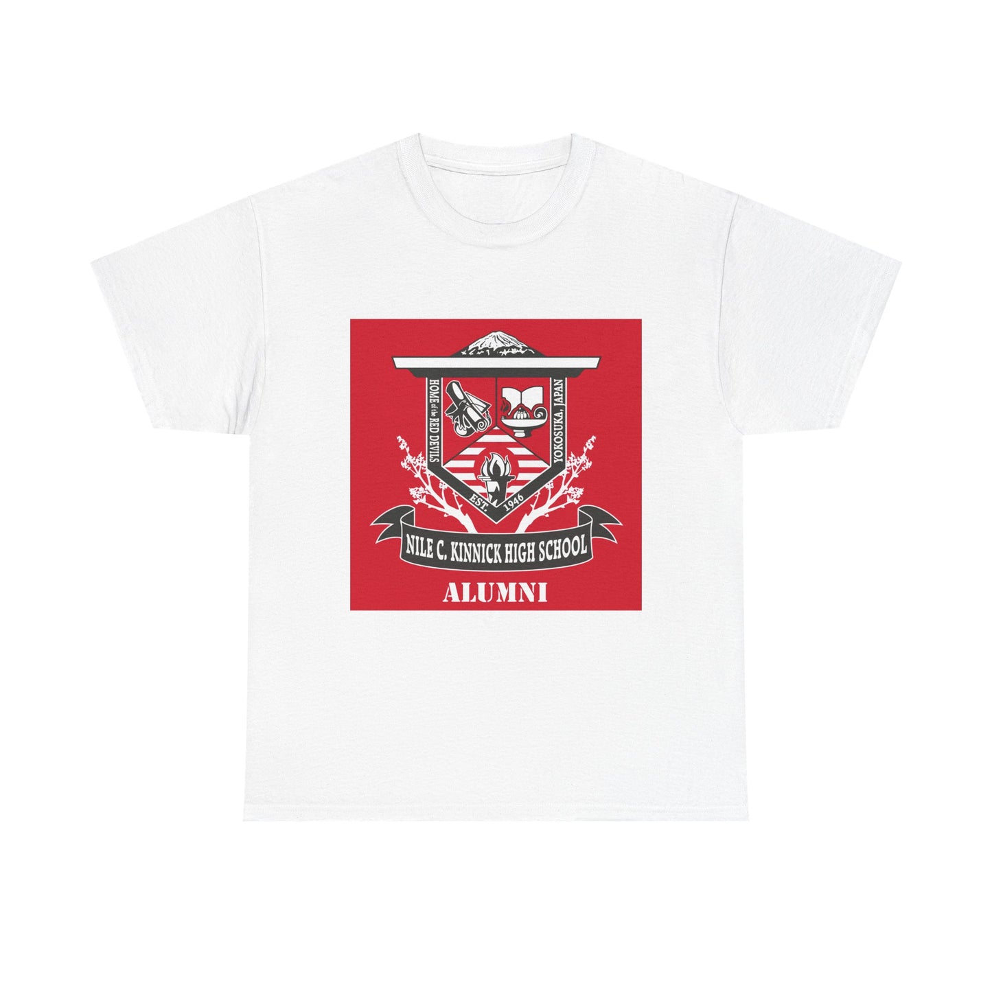 Nostalgic Alumni Tee, High School Spirit Wear, Unisex Cotton Shirt, Class Reunion Gift, College Graduation Apparel, School Pride T-Shirt