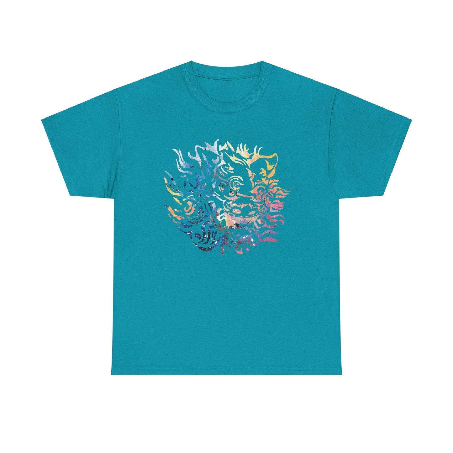 Okinawa Shisha 沖縄の守り神 シーサー Unisex Heavy Cotton Tee