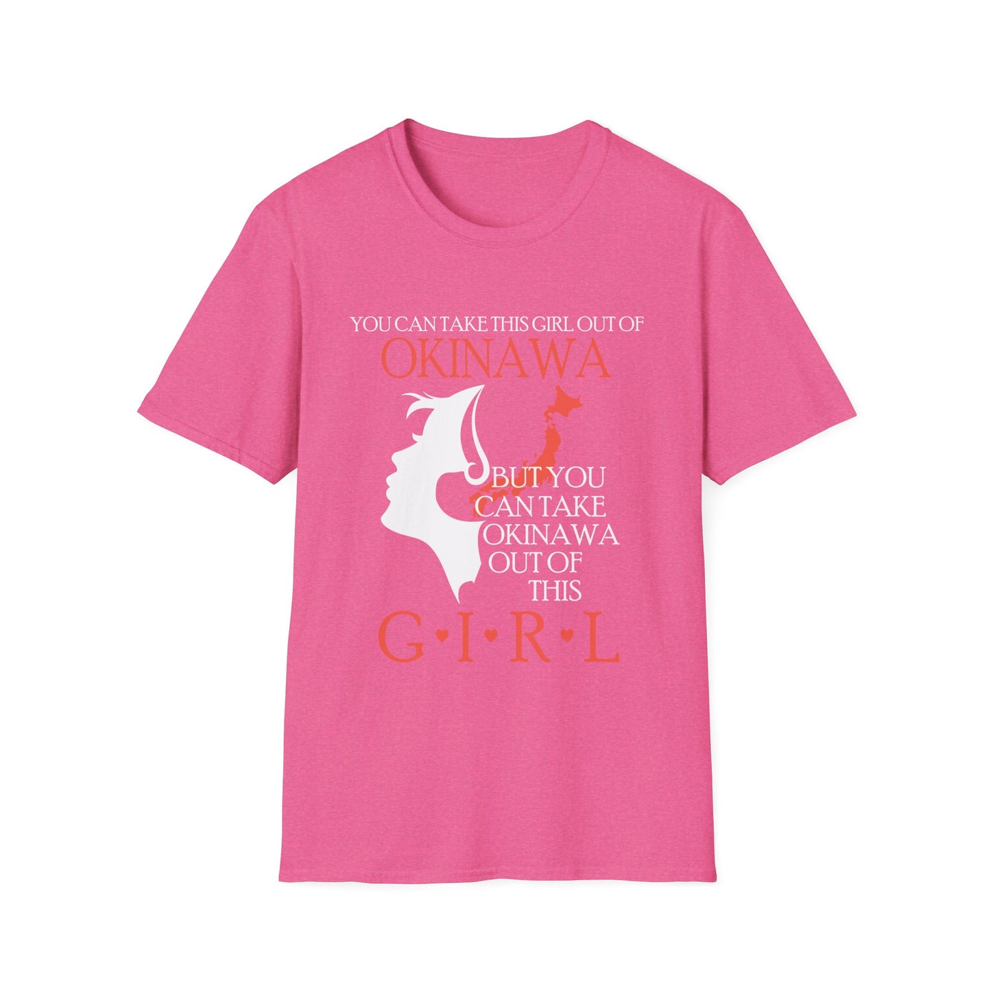 Okinawan Girl Girl out of Okinawa地元沖縄ローカル Unisex Softstyle T-Shirt