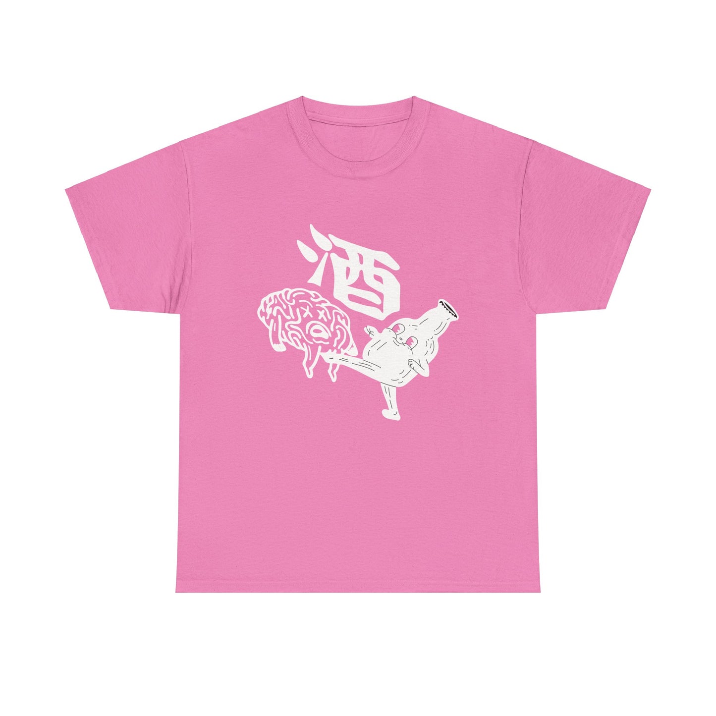 Japanese Bar Sake Logo Heavy Cotton Tee