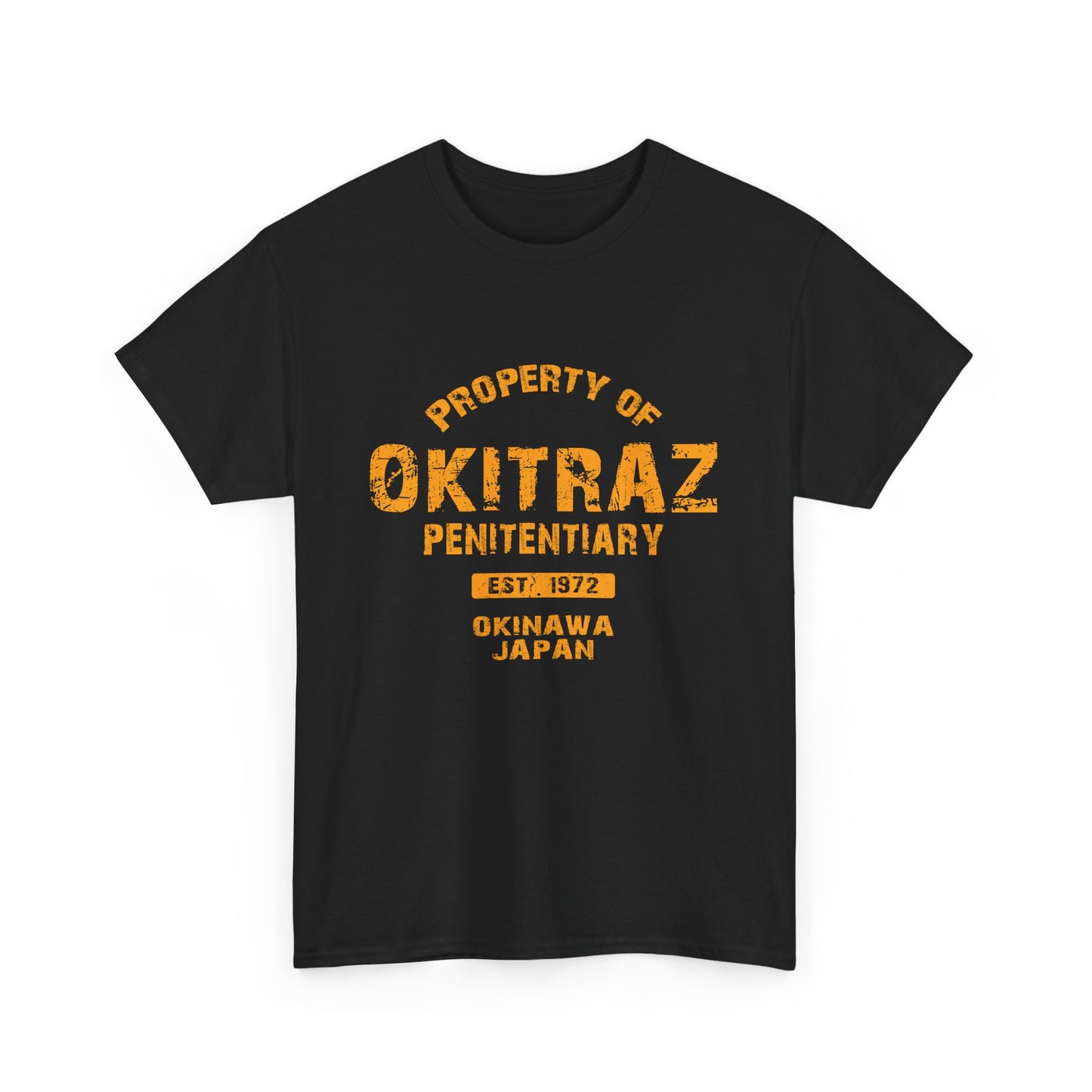Okitraz Okinawa Japan Ryukyu Island Unisex Heavy Cotton Tee