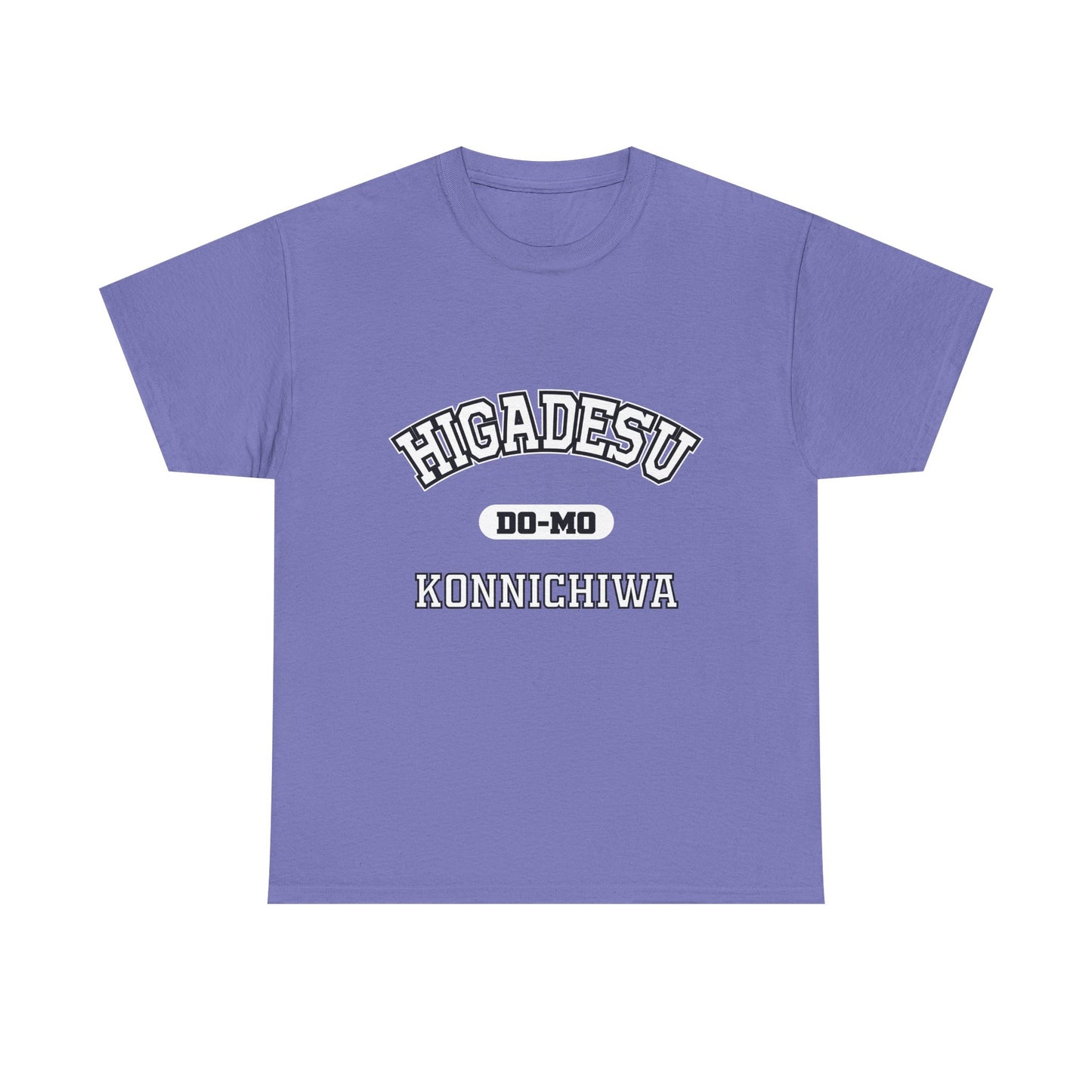 HIGA DESU KONNICHIWA Okinawa Higa Family Name Pride, Gift, Festival WearHigadesu Do-Mo Konnichiwa Shirt