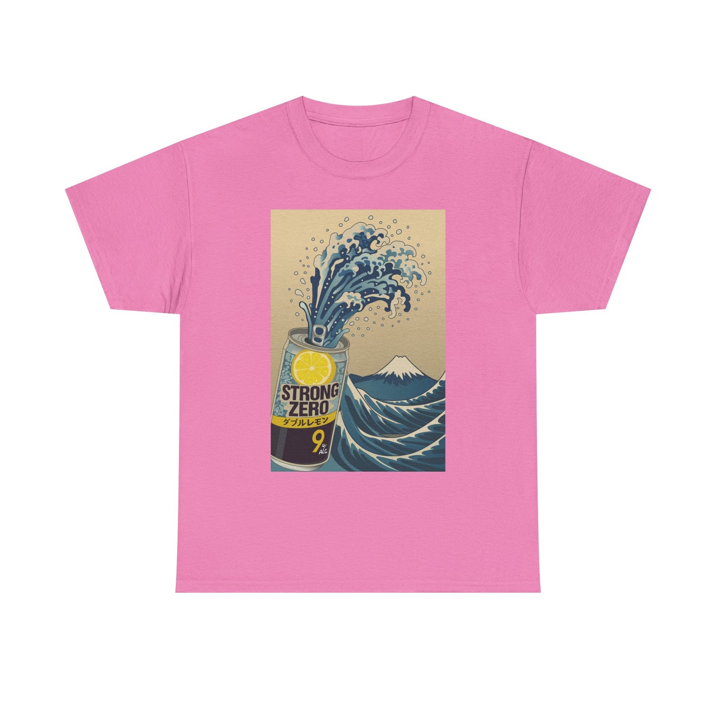 Strong Zero Wave Unisex Heavy Cotton Tee - Perfect for Beach Lovers and Casual Outings