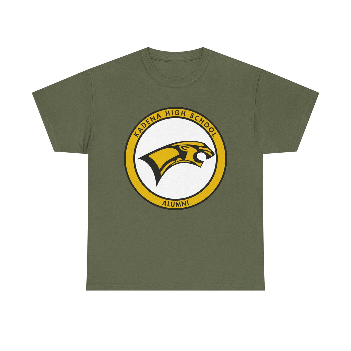 Kadena Panthers Alumni Kadena High Okinawa Japan 沖縄 嘉手納カデナ高校Unisex Heavy Cotton Tee