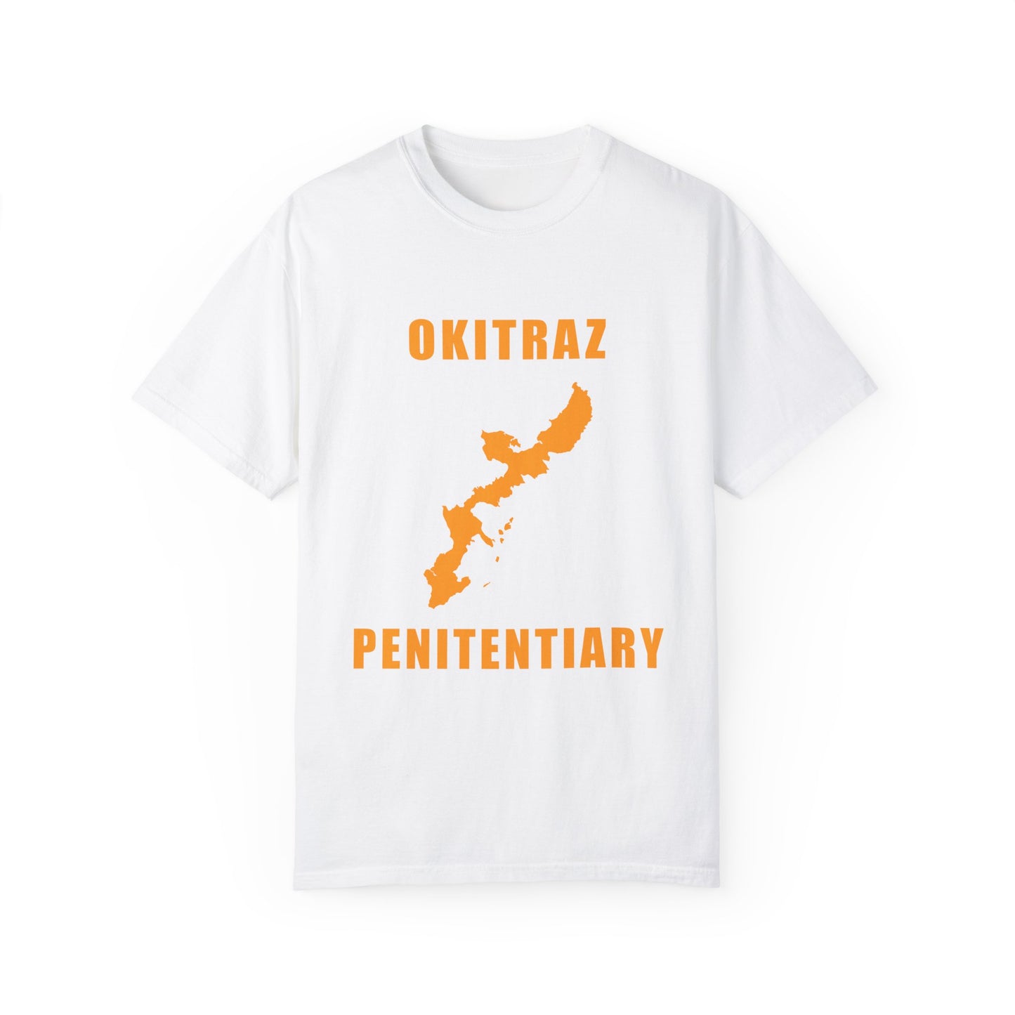 Okitraz Okinawa Japan Ryukyu Island Unisex Garment-Dyed T-shirt