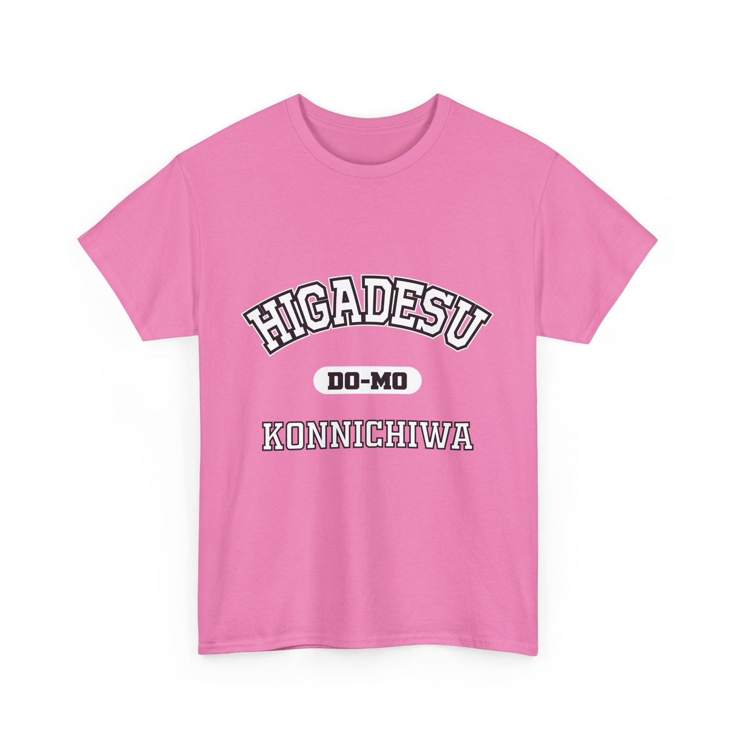 HIGA DESU KONNICHIWA Okinawa Higa Family Name Pride, Gift, Festival WearHigadesu Do-Mo Konnichiwa Shirt