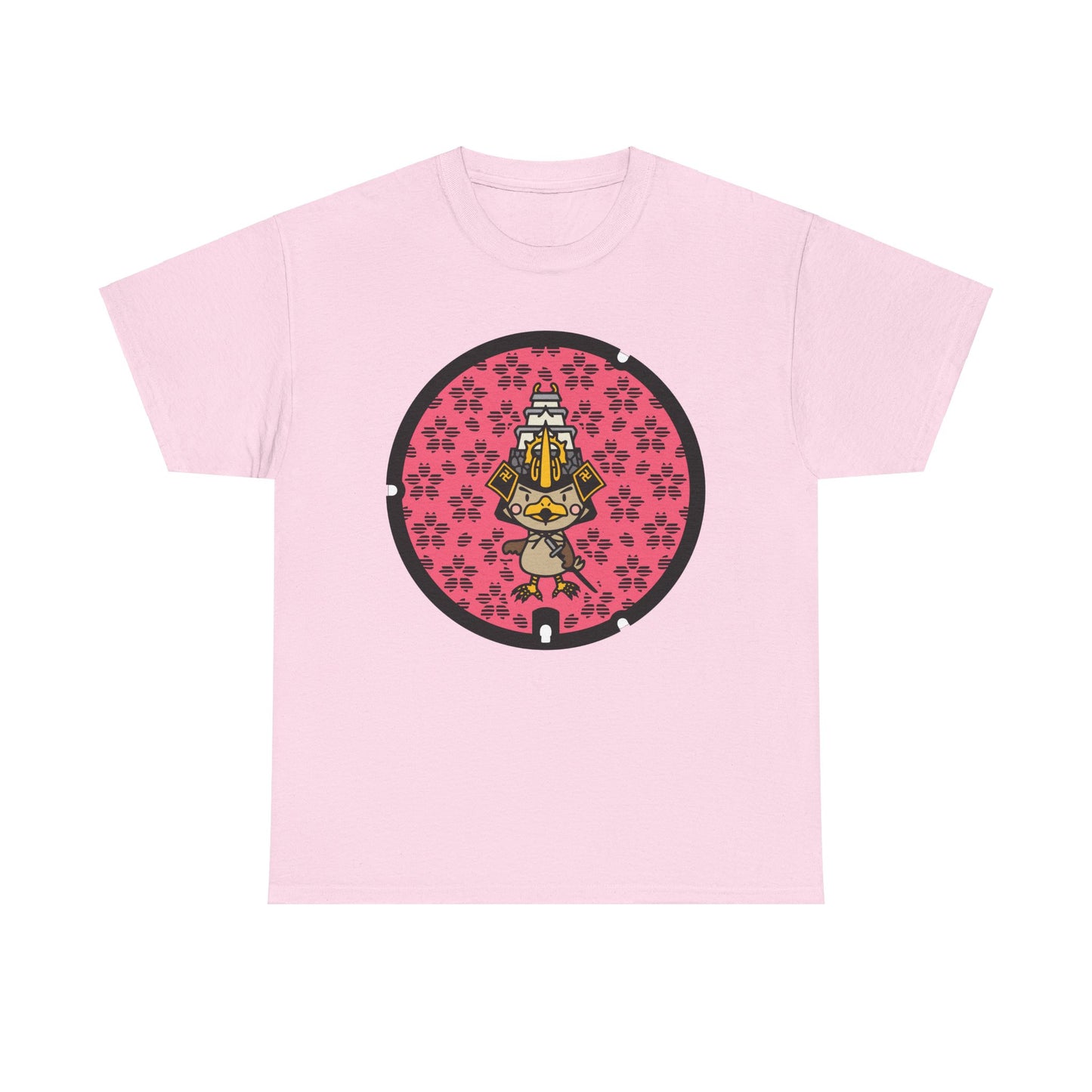 Sakura đ¸ Manhole Madness! đ¸ Aomori Japan Unisex Heavy Cotton Tee