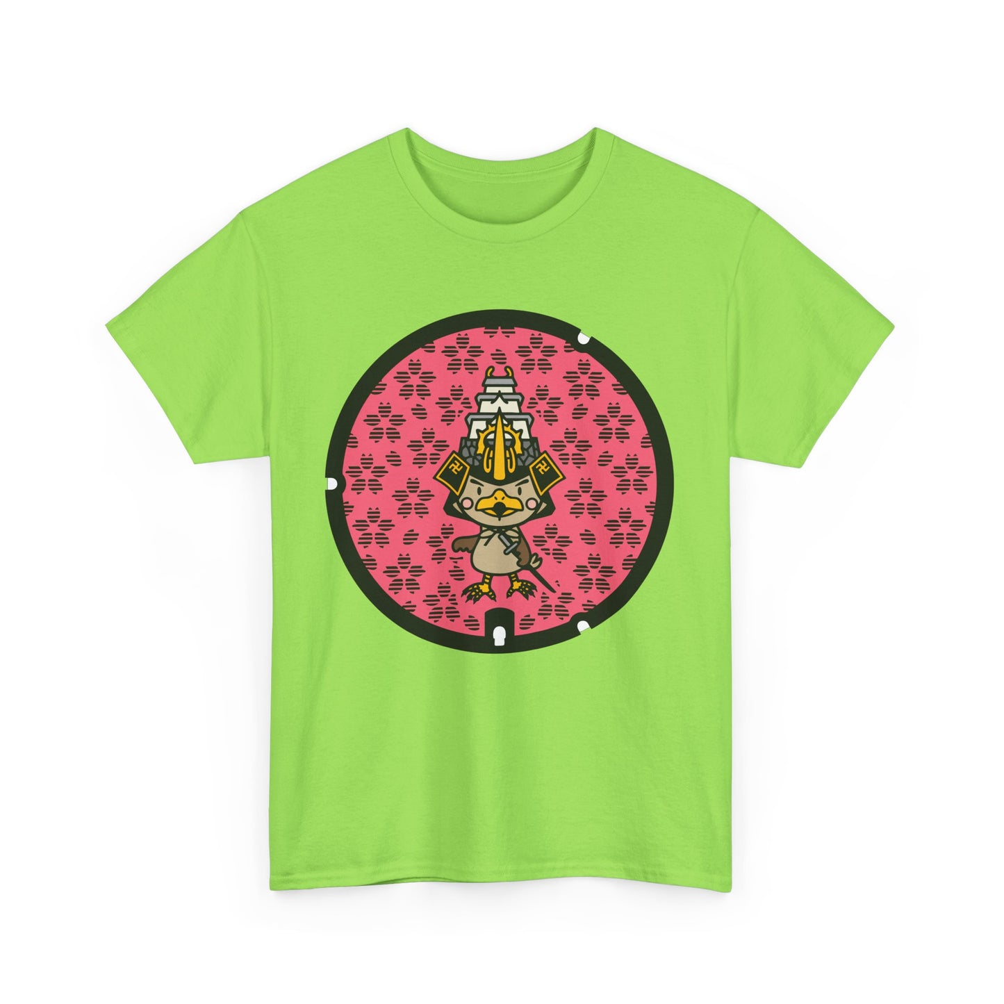 Sakura đ¸ Manhole Madness! đ¸ Aomori Japan Unisex Heavy Cotton Tee