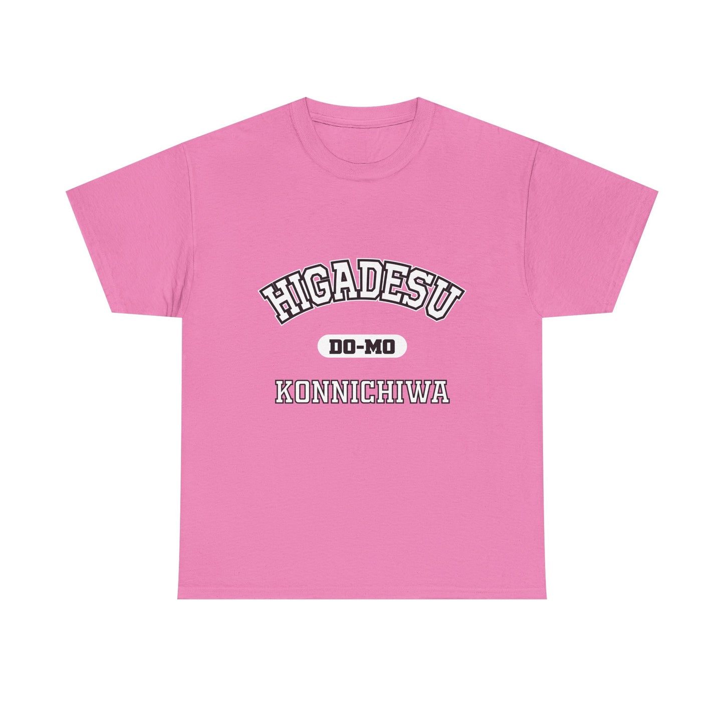 HIGA DESU KONNICHIWA Okinawa Higa Family Name Pride, Gift, Festival WearHigadesu Do-Mo Konnichiwa Shirt