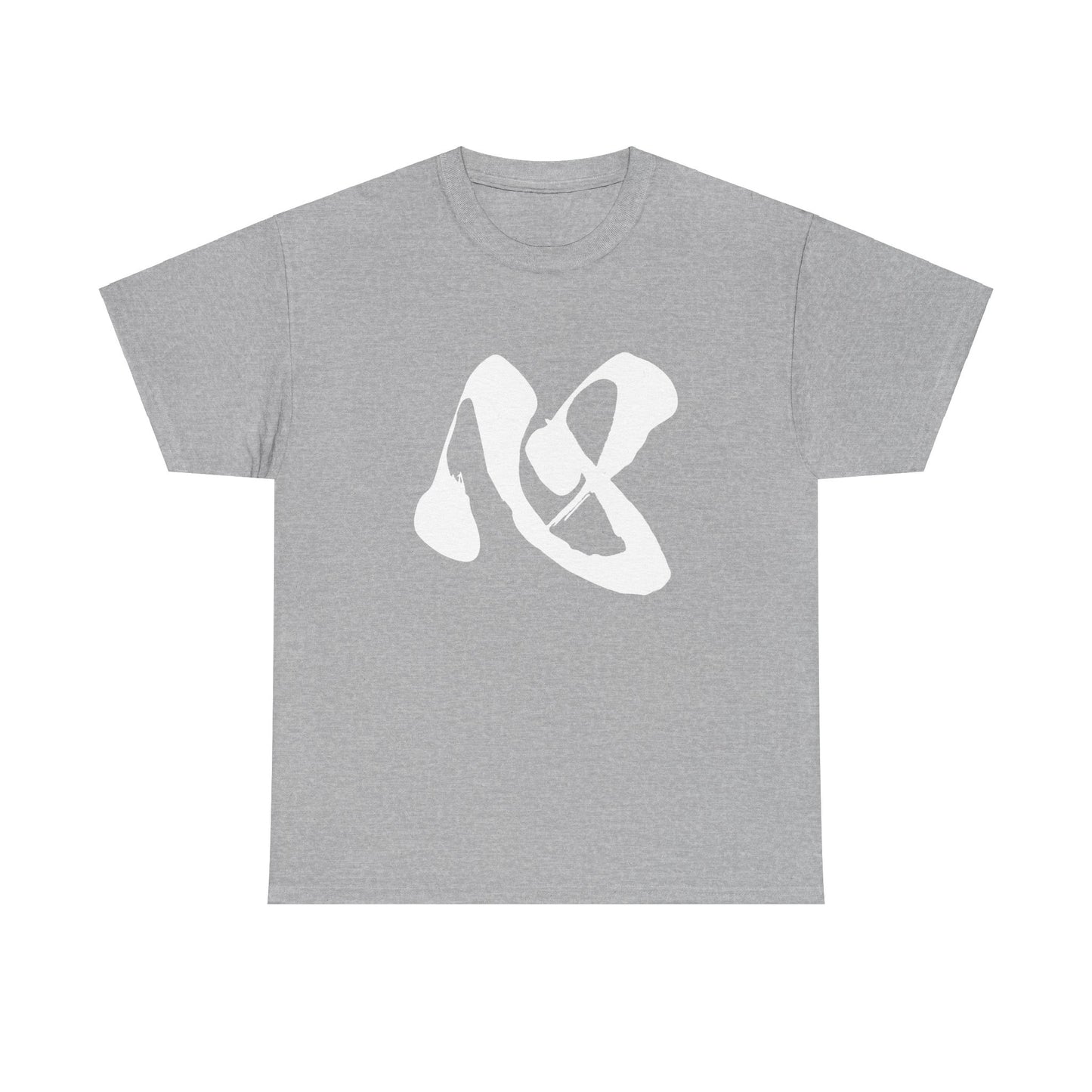 Kokoro Kanji Unique Japanese Power Kanji Calligraphy Unisex Heavy Cotton Tee