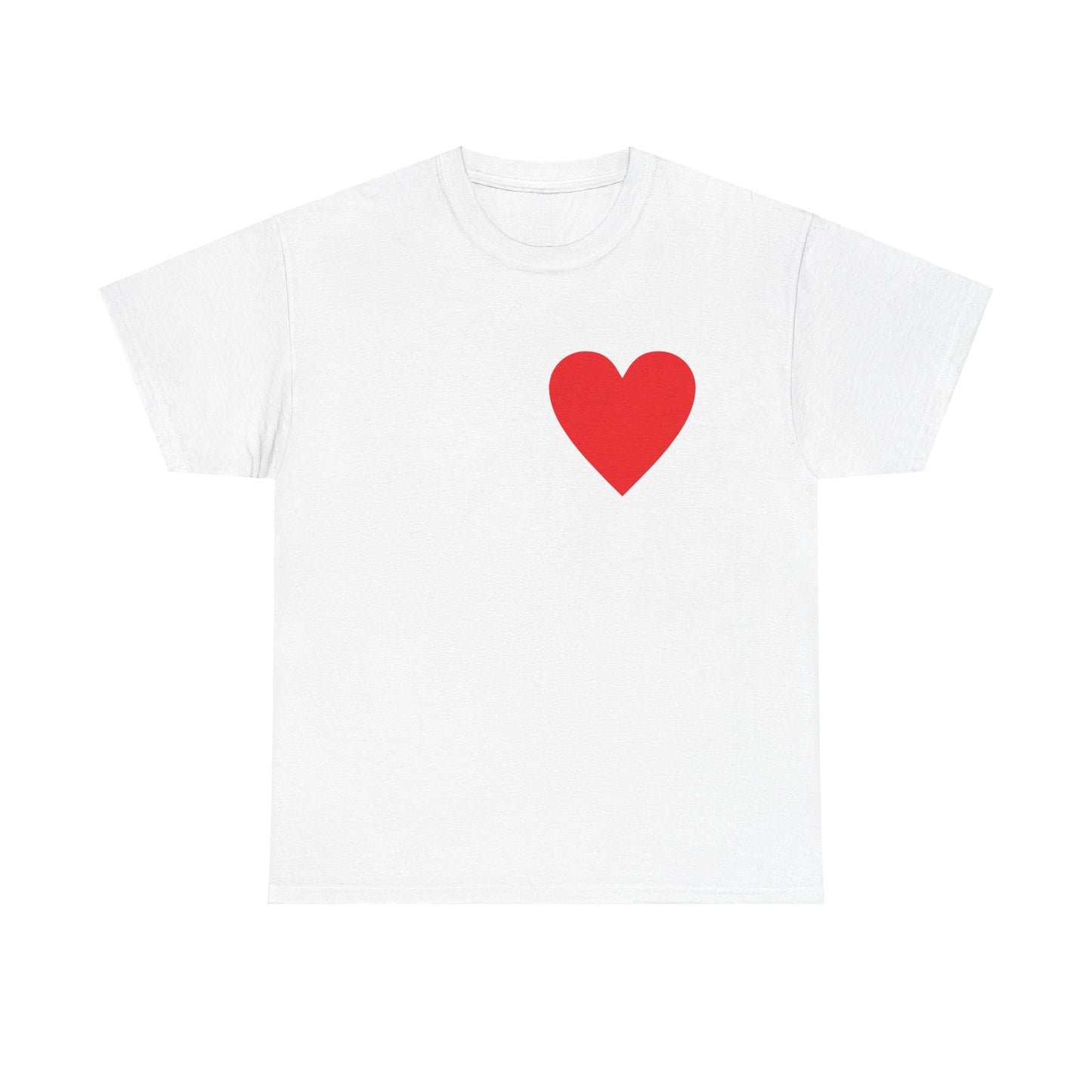 I love Wasabi わさび Japanese Calligraphy Unisex Heavy Cotton Tee