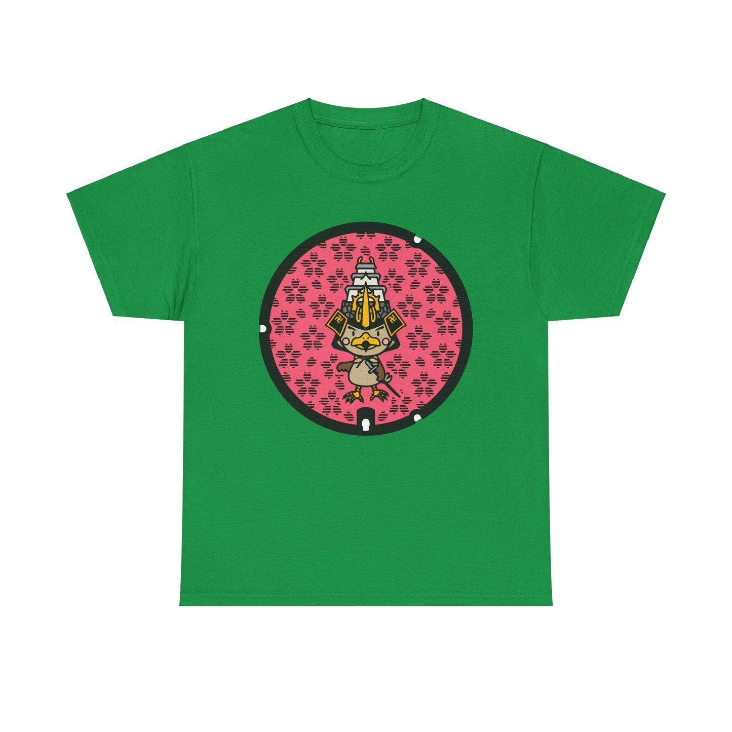 Sakura đ¸ Manhole Madness! đ¸ Aomori Japan Unisex Heavy Cotton Tee