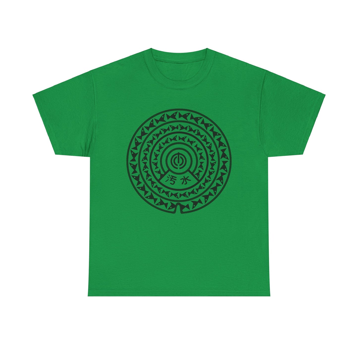 Japan manhole art Okinawa Japan Naha City 那覇 沖縄 魚マンホール Manhole Unisex Cotton T-Shirt