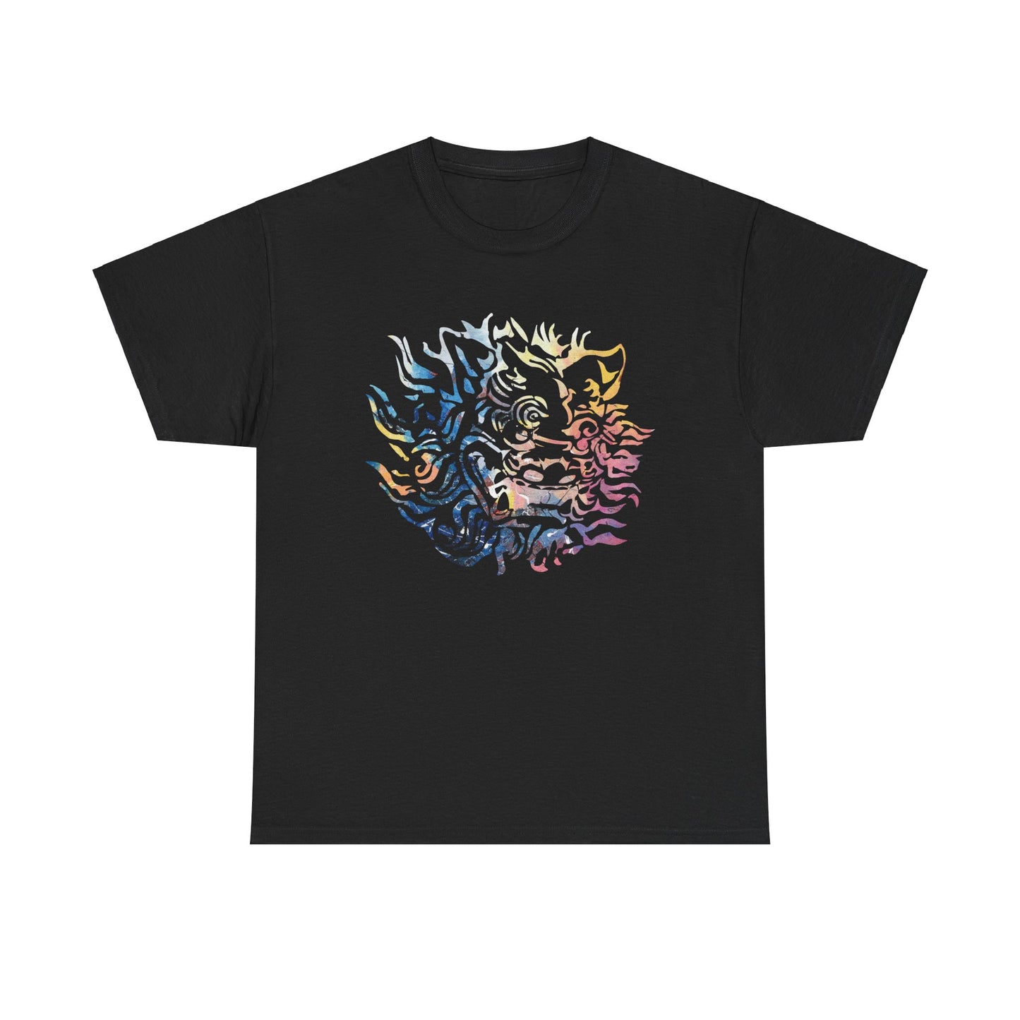 Okinawa Shisha 沖縄の守り神 シーサー Unisex Heavy Cotton Tee