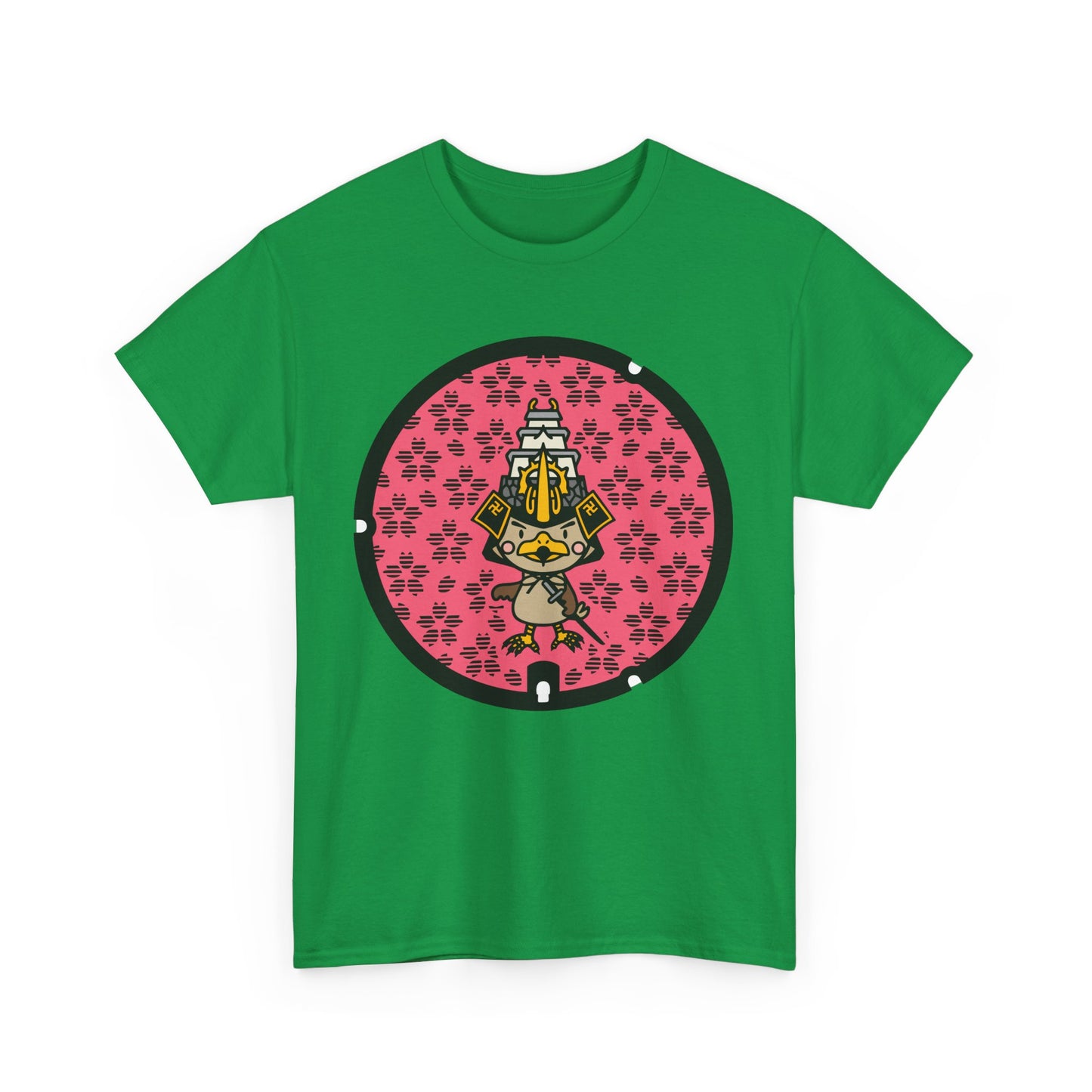 Sakura đ¸ Manhole Madness! đ¸ Aomori Japan Unisex Heavy Cotton Tee