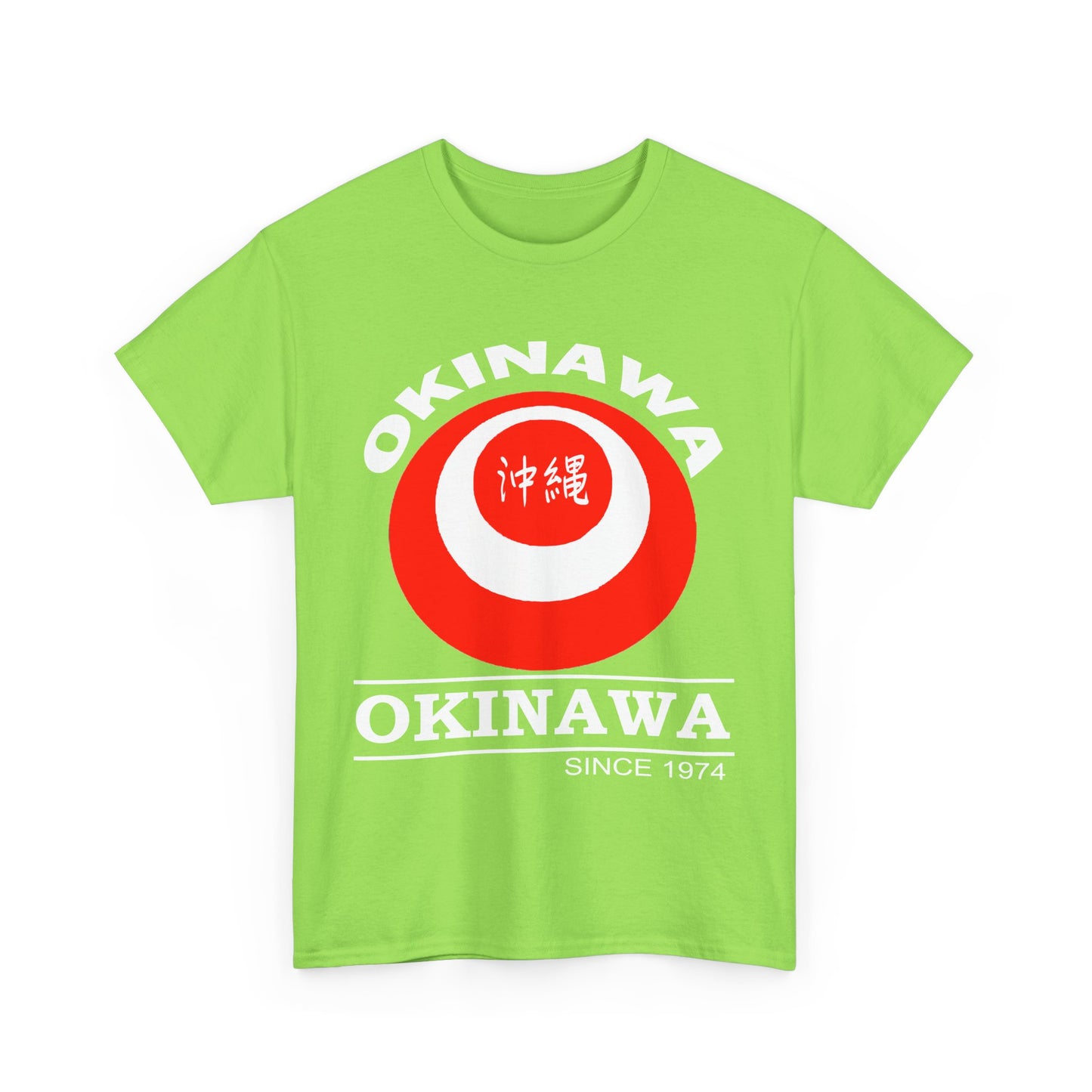 Itoman 糸満市 Itoman shi 沖縄うちなんちゅRyukyu Island Okinawa Unisex Heavy Cotton Tee