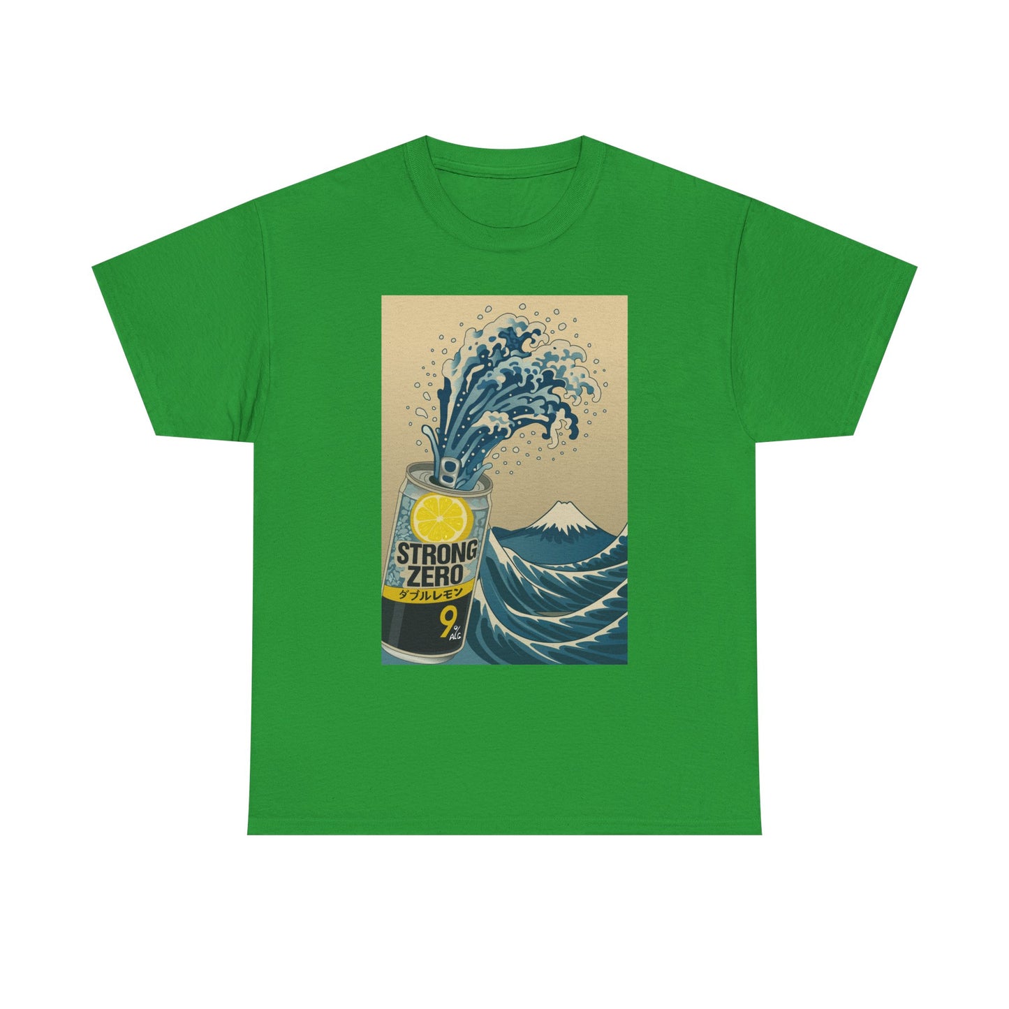 Strong Zero Wave Unisex Heavy Cotton Tee - Perfect for Beach Lovers and Casual Outings