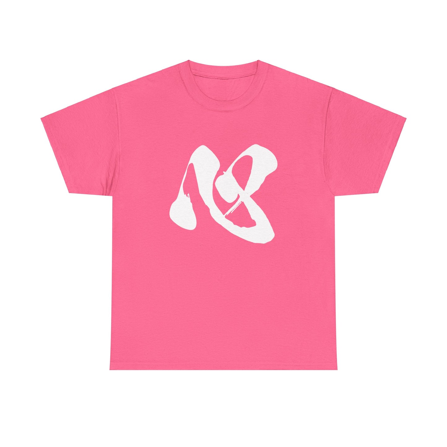Kokoro Kanji Unique Japanese Power Kanji Calligraphy Unisex Heavy Cotton Tee