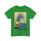 Strong Zero Wave Unisex Heavy Cotton Tee - Perfect for Beach Lovers and Casual Outings