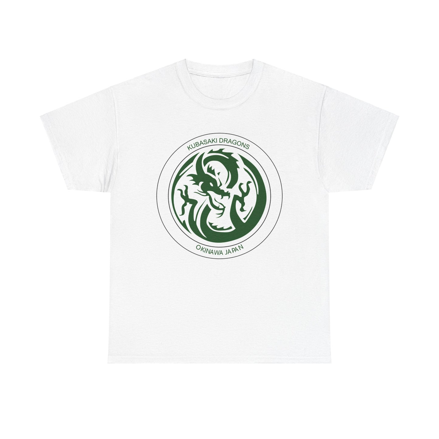 Kubasaki Okinawa Kubasaki High Dragons Okinawa Japan  Ryukyu DODDS Military Brat Unisex Heavy Cotton Tee