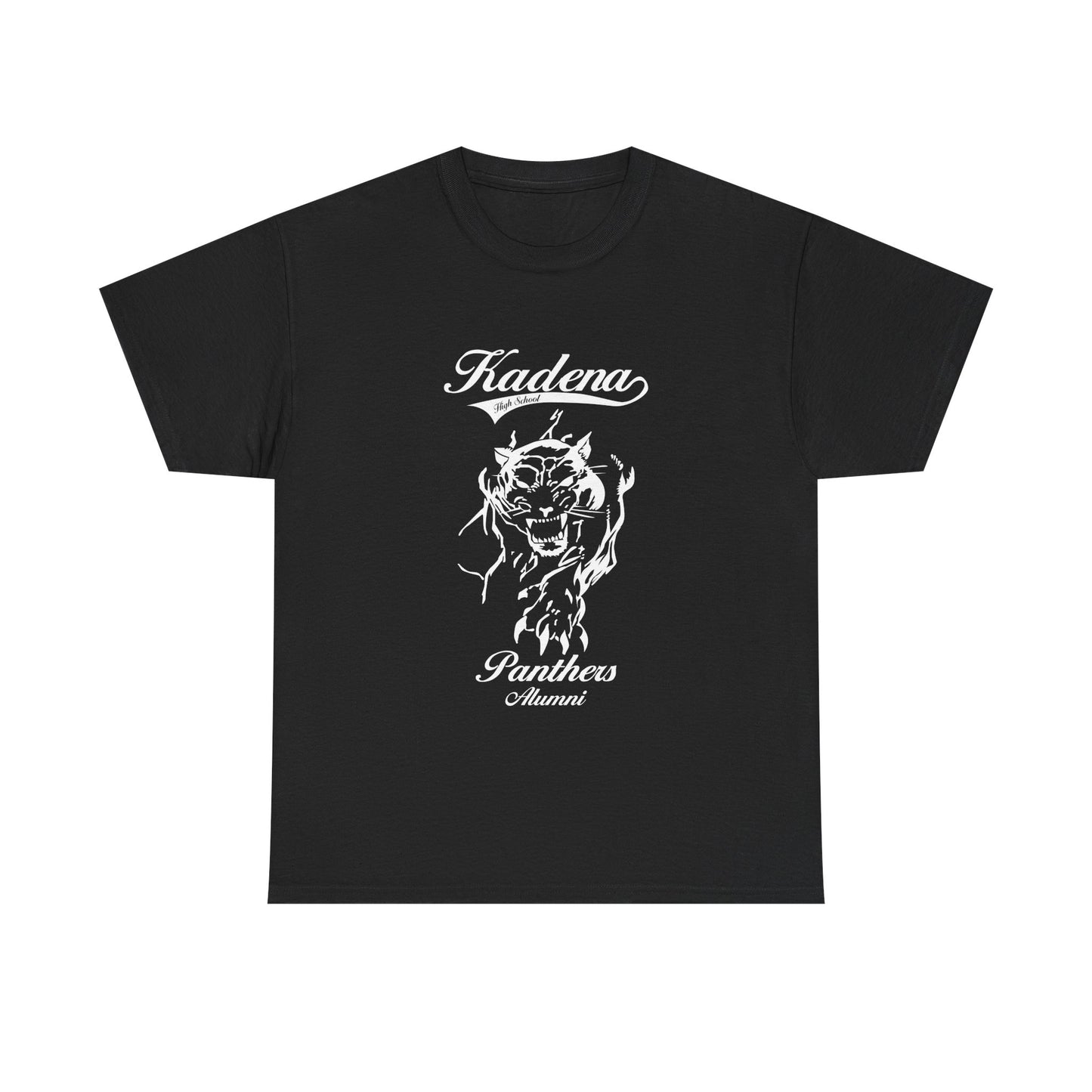 Kadena Panthers Alumni  Kadena High Okinawa Japan  沖縄 嘉手納カデナ高校Unisex Heavy Cotton Tee