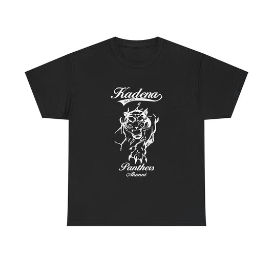 Kadena Panthers Alumni  Kadena High Okinawa Japan  沖縄 嘉手納カデナ高校Unisex Heavy Cotton Tee