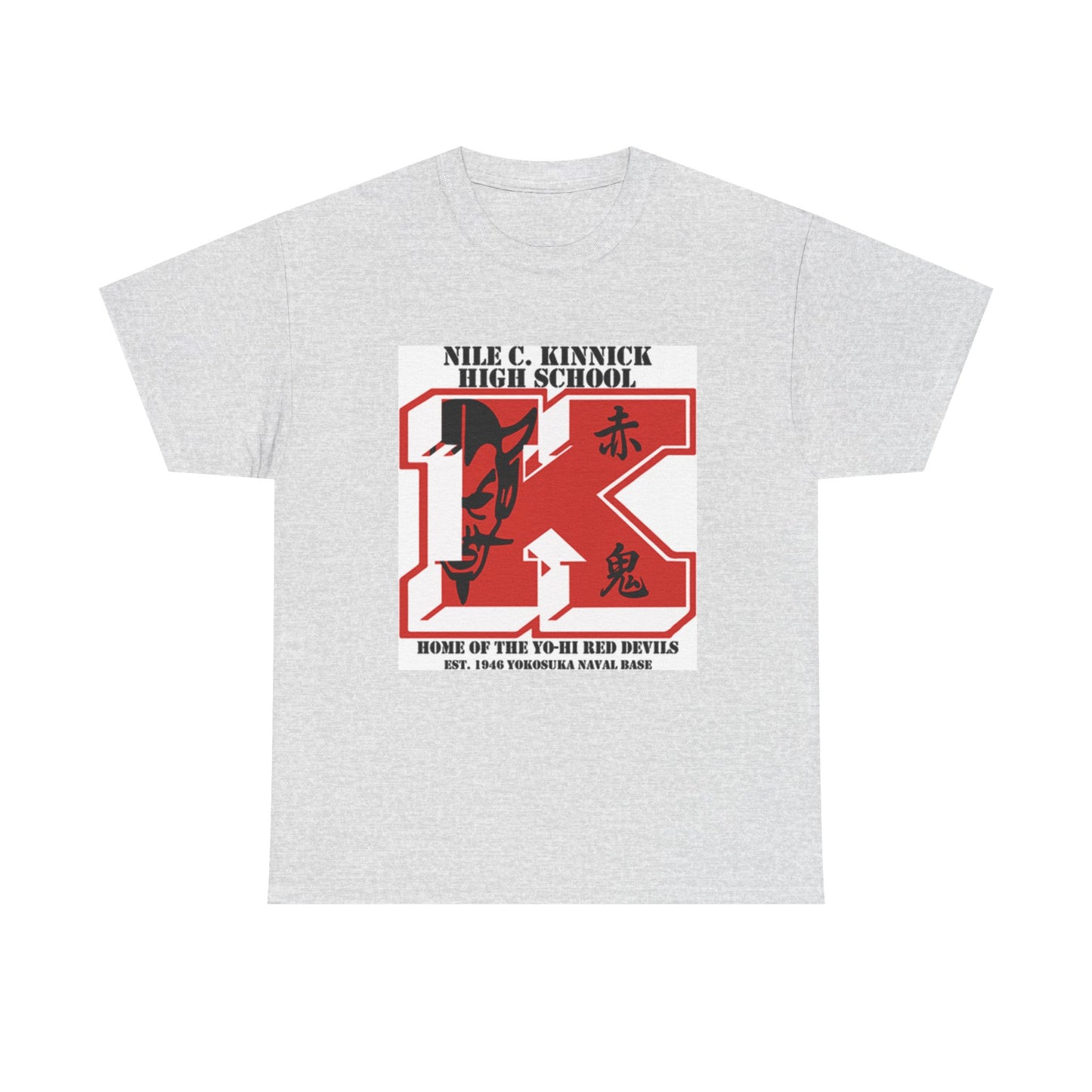 Nile C. Kinnick High School Spirit Shirt Red Devils Gear, Graduation Gift Yokohama Pride Shirt – Military Brat