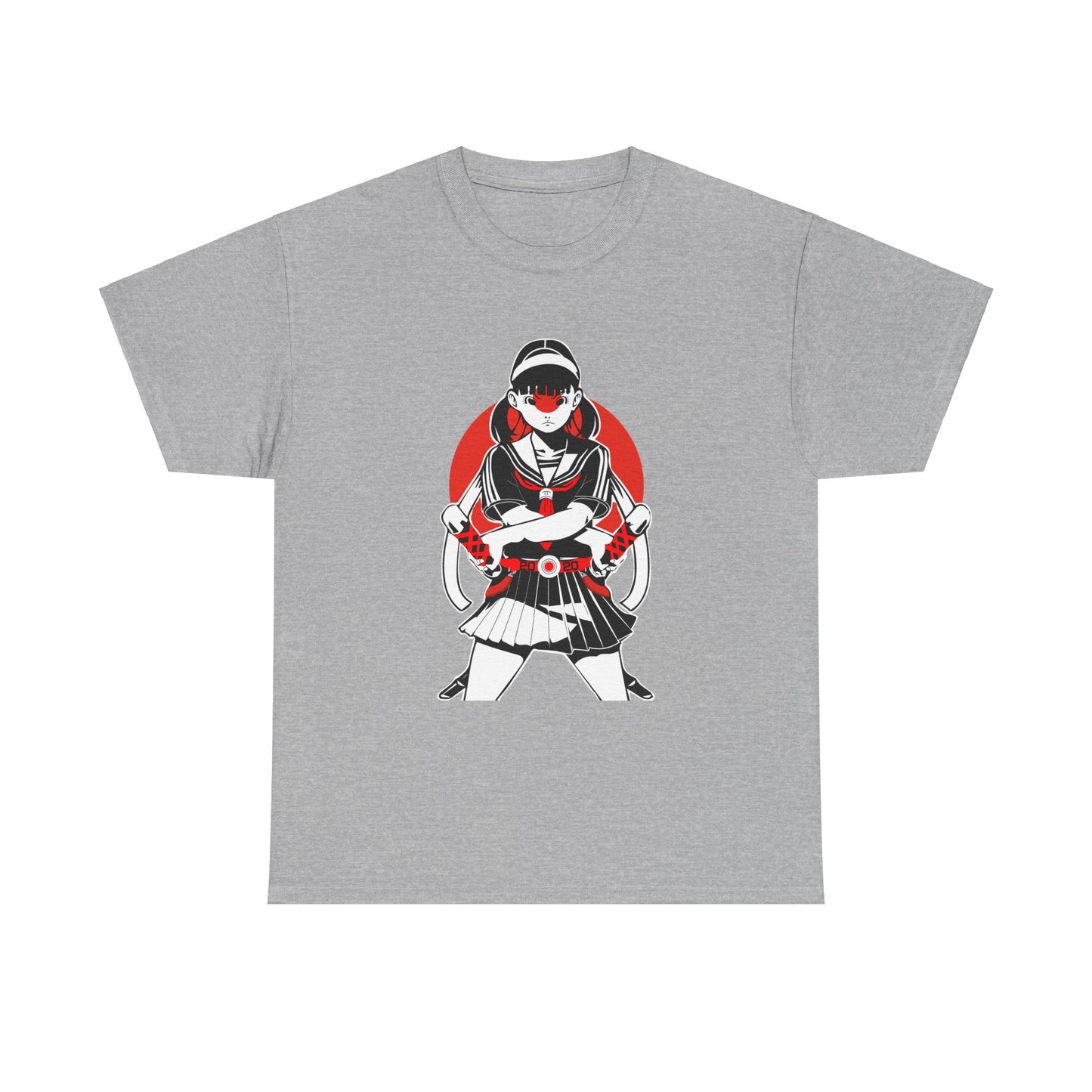 Kawaii Ninja Assassin Japanese Anime Unisex Heavy Cotton Tee