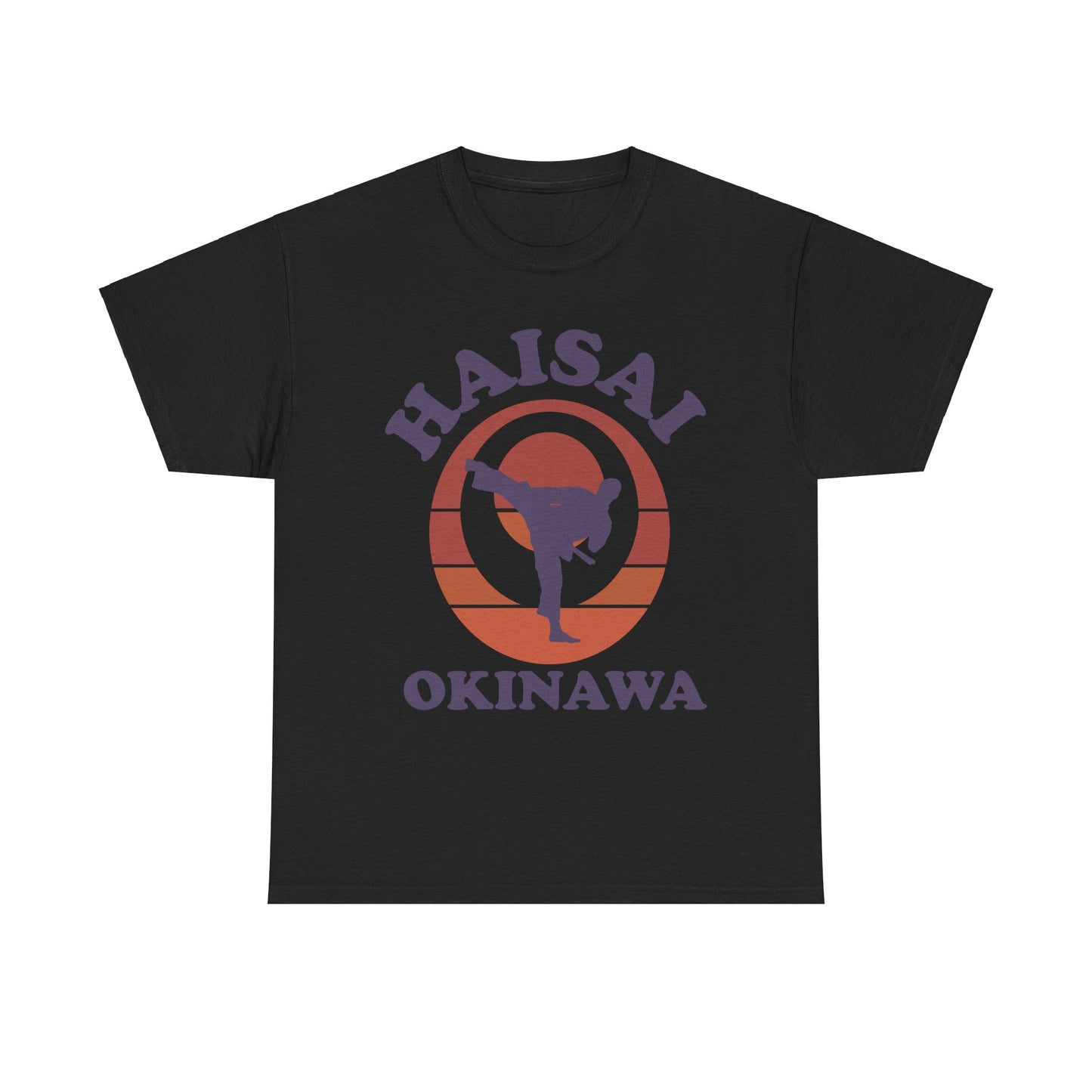 Okinawa Japan Karate Haisai Uchinaguchi 沖縄　Unisex Heavy Cotton Tee