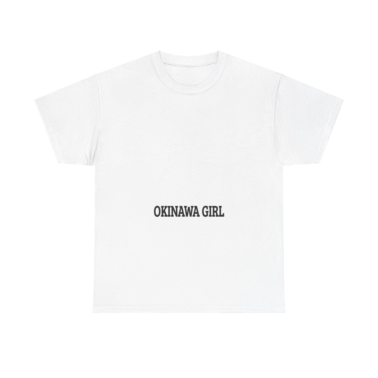 Okinawan Girl Uchinanchu Okinawan Girl 沖縄 Unisex Heavy Cotton Tee