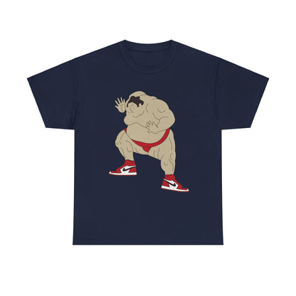 Sumo Slammin' in Nikes: Where Tradition Meets Trend Unisex Heavy Cotton Tee