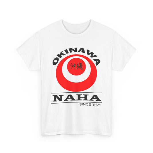 Okinawa Naha T-Shirt | Unisex Heavy Cotton Tee | Casual Wear, Travel Souvenir, Gift for Him/Her, Beach Day, Vintage Style