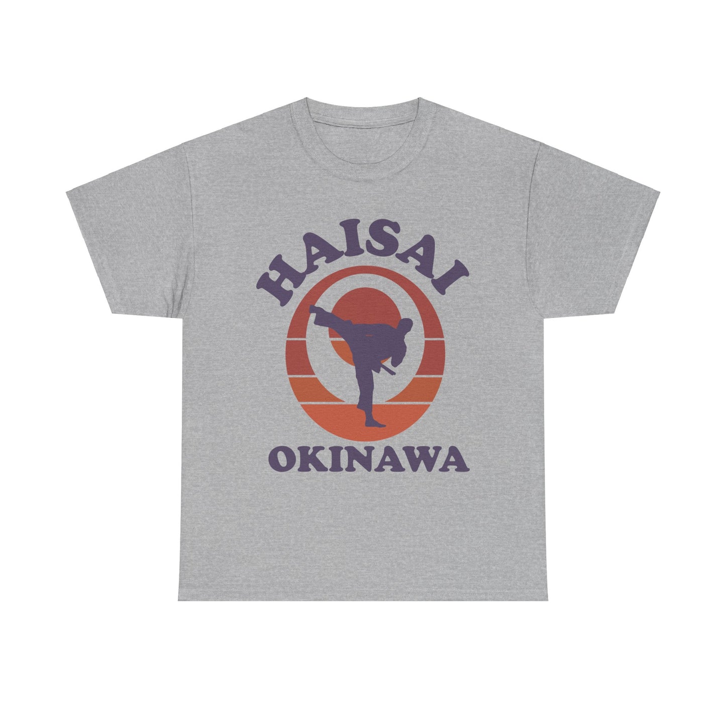 Okinawa Japan Karate Haisai Uchinaguchi 沖縄　Unisex Heavy Cotton Tee