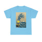 Strong Zero Wave Unisex Heavy Cotton Tee - Perfect for Beach Lovers and Casual Outings