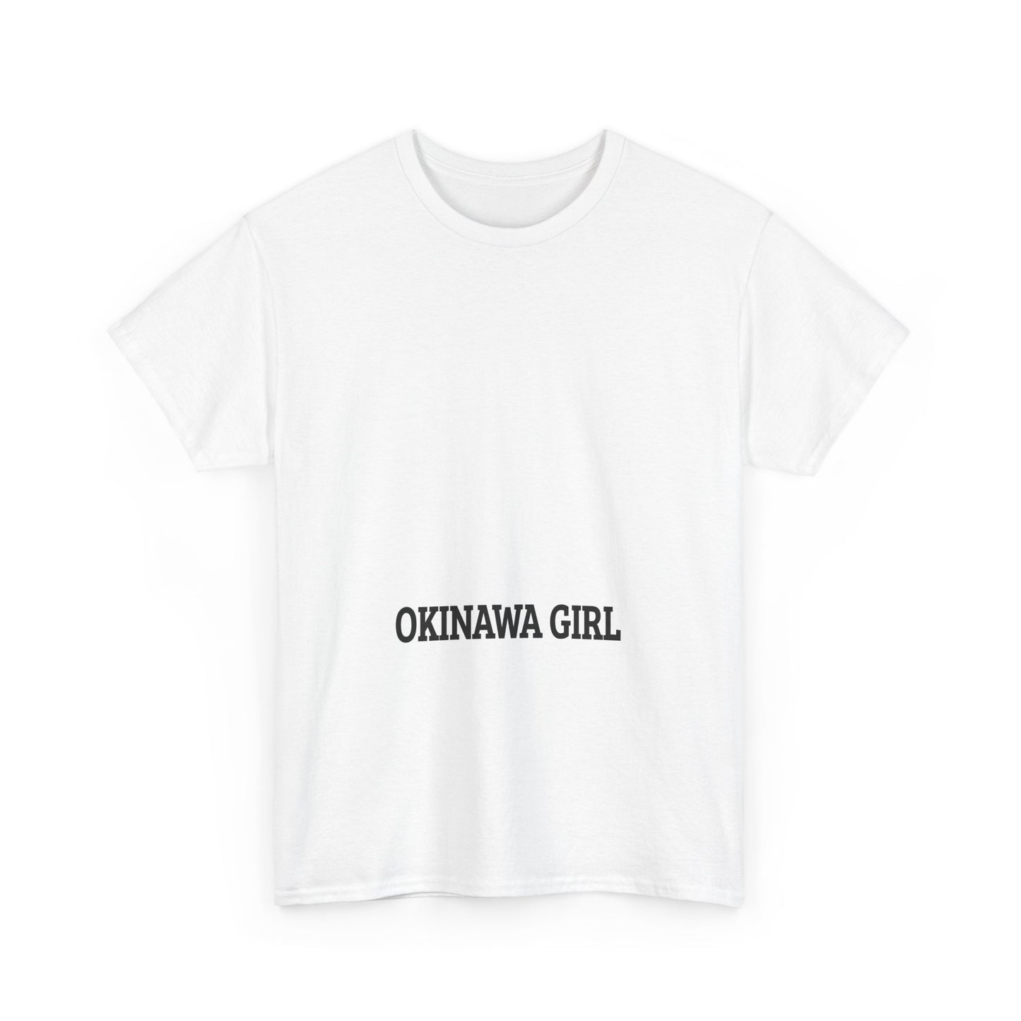 Okinawan Girl Uchinanchu Okinawan Girl 沖縄 Unisex Heavy Cotton Tee