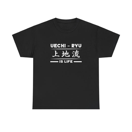 KARATE UECHI RYU 上地流 OKINAWA Japan  空手 Kata karate do 上地流空手道協会沖縄　沖空会 Uechi Ryu Unisex Heavy Cotton Tee