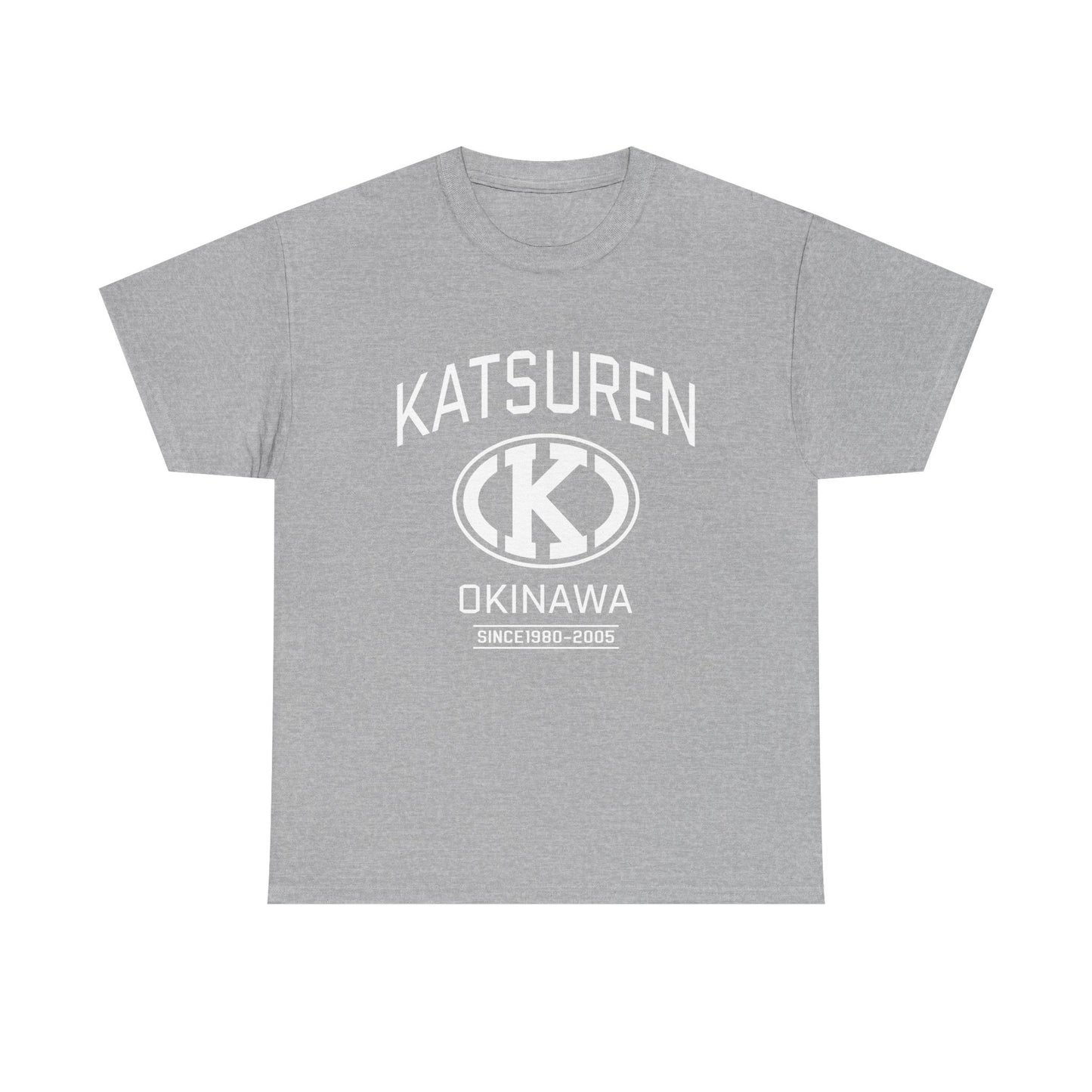 Katsuren Okinawa Unisex Heavy Cotton Tee - Vintage Style Shirt