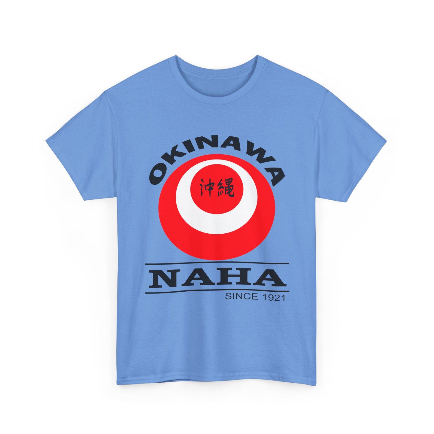 Okinawa Naha T-Shirt | Unisex Heavy Cotton Tee | Casual Wear, Travel Souvenir, Gift for Him/Her, Beach Day, Vintage Style