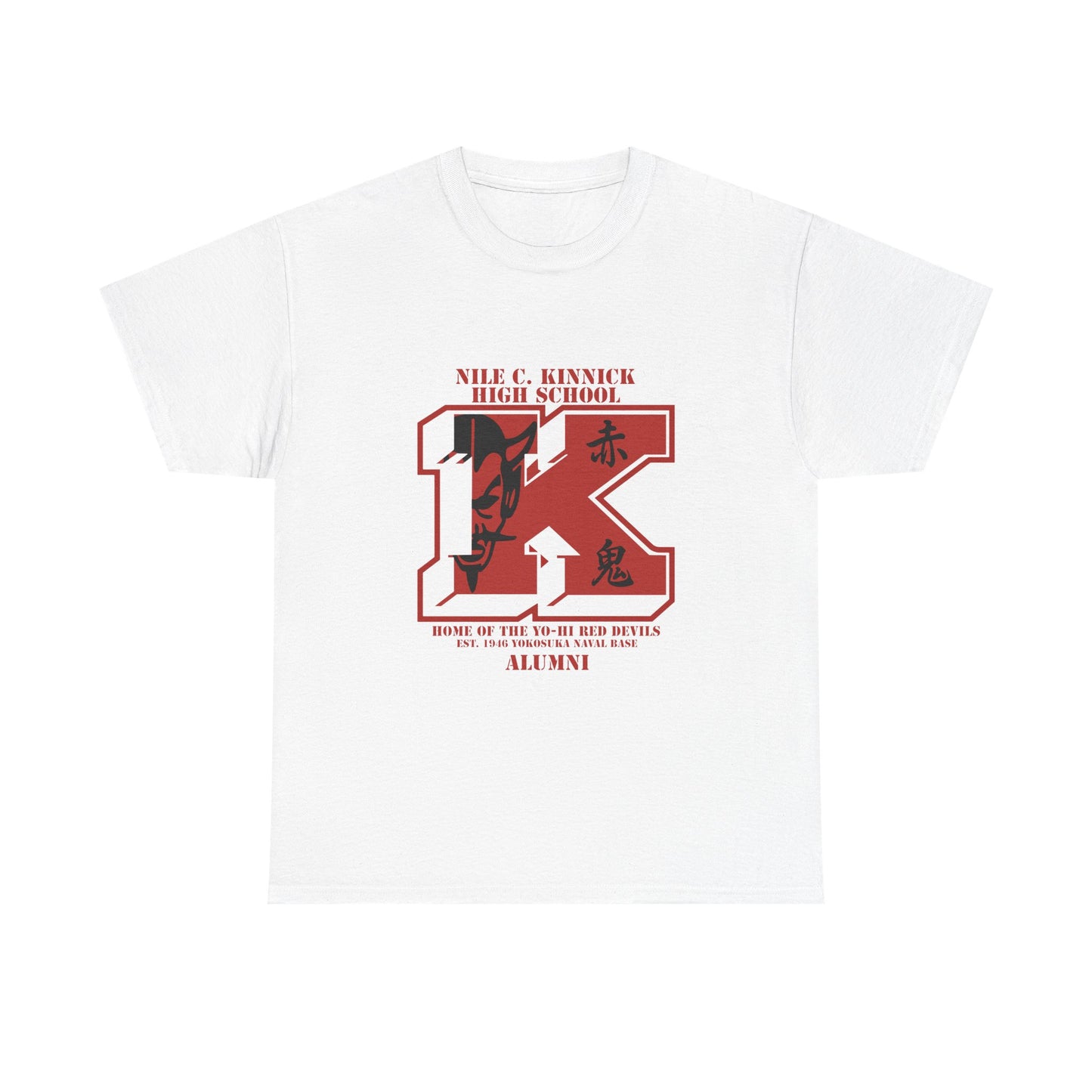 Kinnick High School Alumni Tee, Unisex Heavy Cotton T-Shirt for Graduates, School Spirit Apparel, Gift for Alumni, Class Reunion Wear