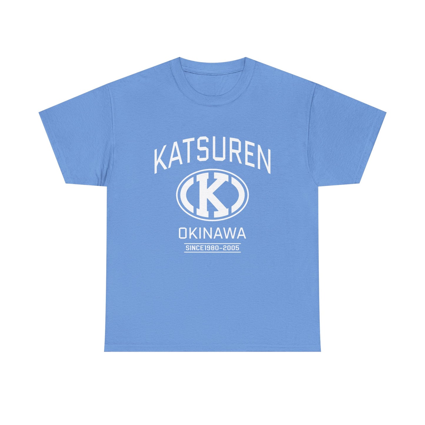 Katsuren Okinawa Unisex Heavy Cotton Tee - Vintage Style Shirt
