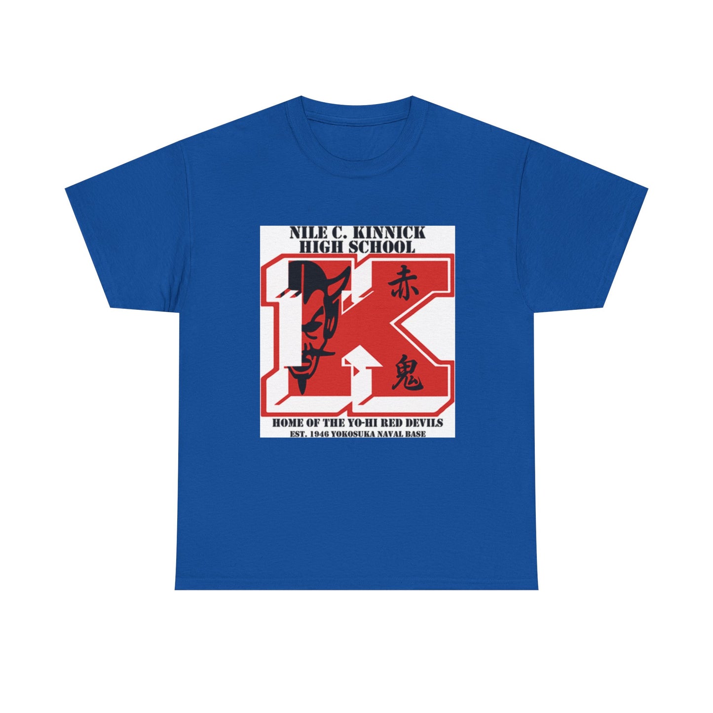 Nile C. Kinnick High School Spirit Shirt Red Devils Gear, Graduation Gift Yokohama Pride Shirt – Military Brat