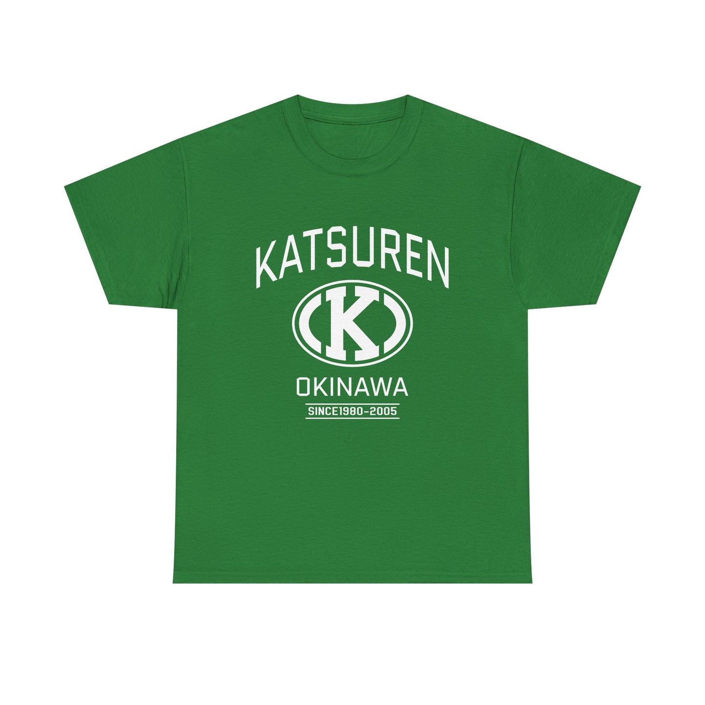 Katsuren Okinawa Unisex Heavy Cotton Tee - Vintage Style Shirt