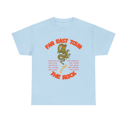 Far East Tour Okinawa Japan  Unisex Heavy Cotton Tee