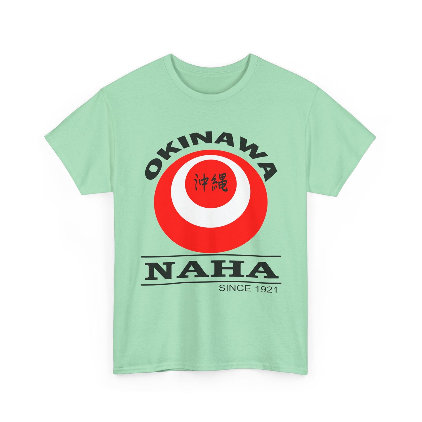 Okinawa Naha T-Shirt | Unisex Heavy Cotton Tee | Casual Wear, Travel Souvenir, Gift for Him/Her, Beach Day, Vintage Style