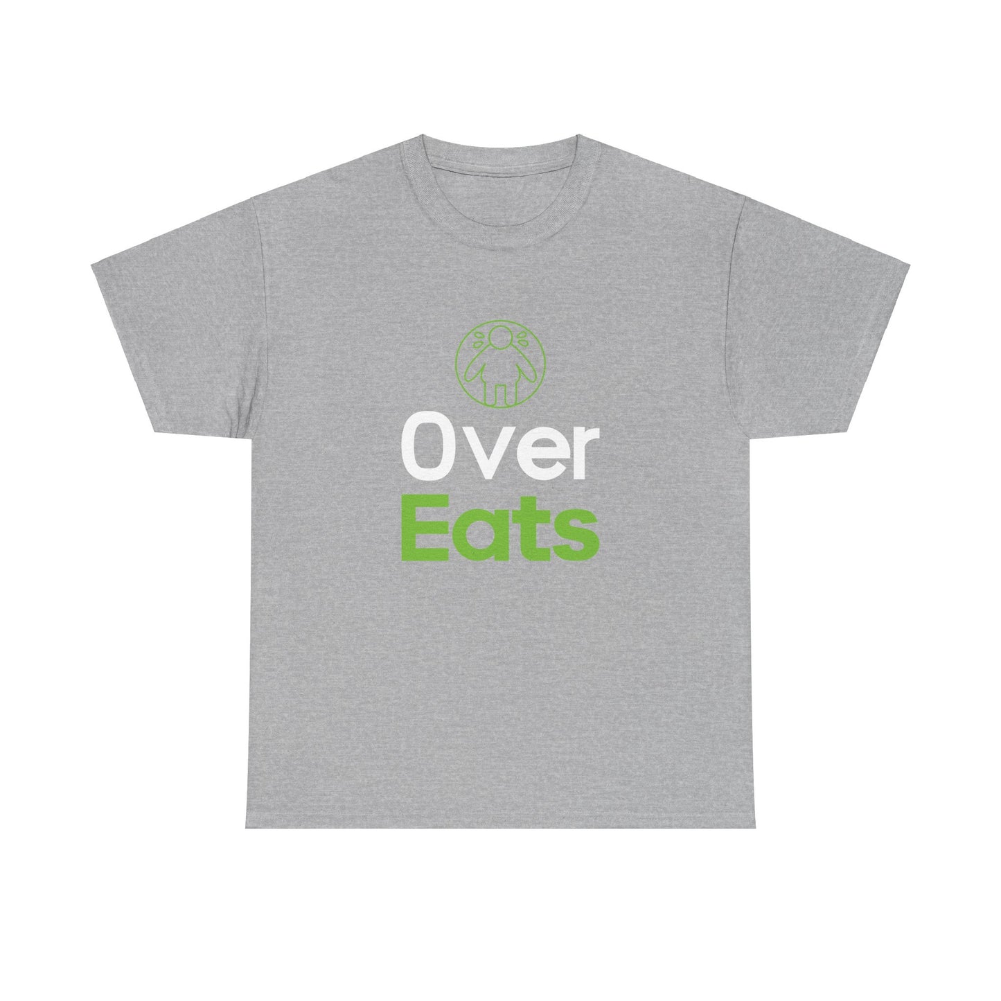 Overeats Japan Parody Humor Unisex Heavy Cotton Tee